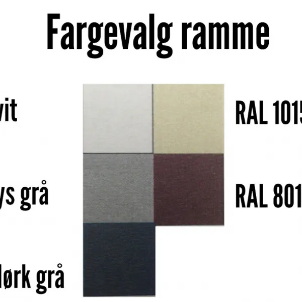 Hovedbilde Levegg - Sidemarkise - Høyde 160 cm - Velg mellom 150 dukfarger