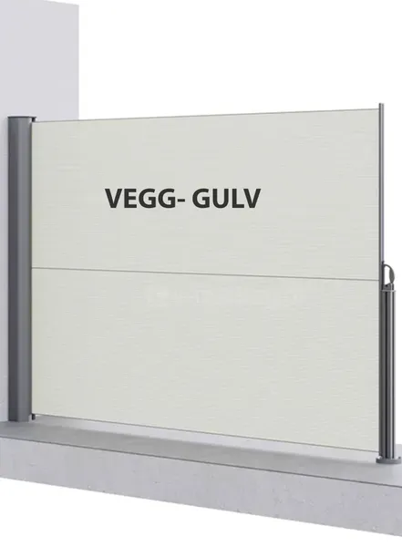 Hovedbilde Levegg - Sidemarkise - Høyde 160 cm - Velg mellom 150 dukfarger