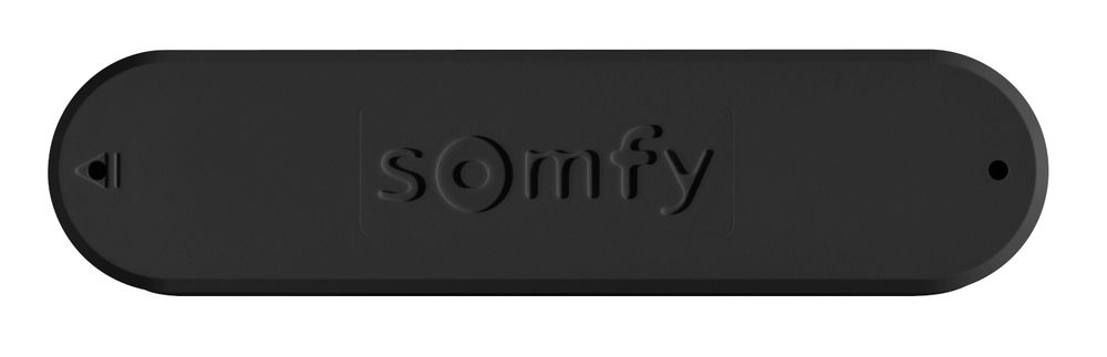 Sort Somfy Eolis 3D - IO - Vindsensor til markise