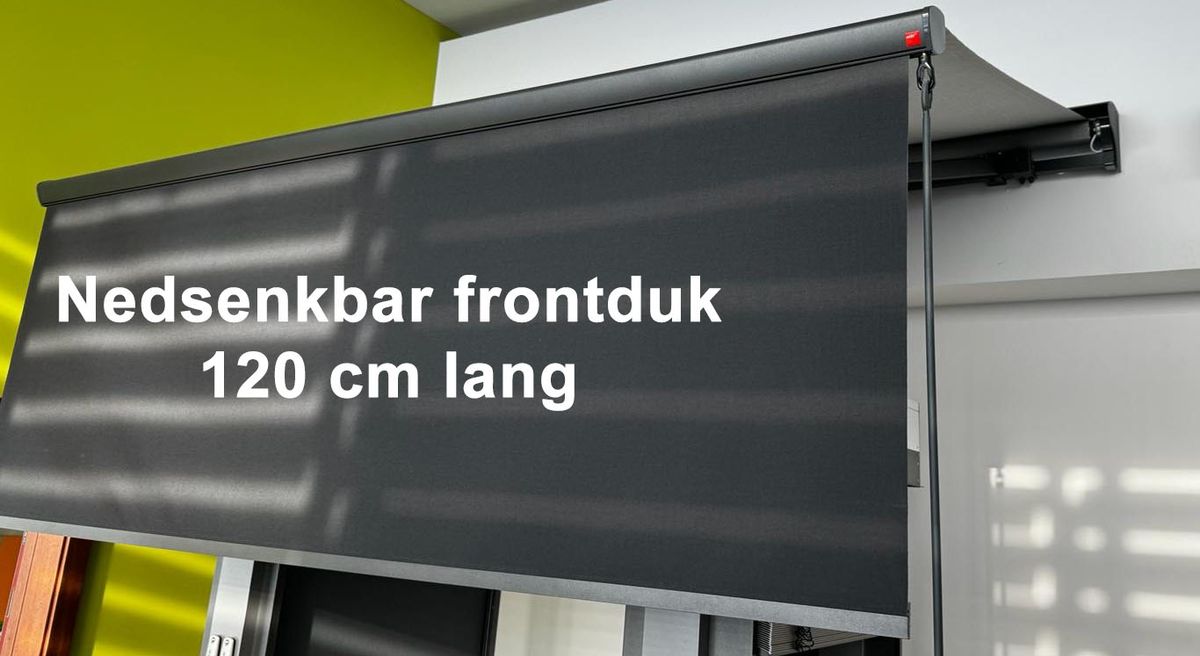 Markise - Bredde fra 475 til 530 cm x utfall 210 cm